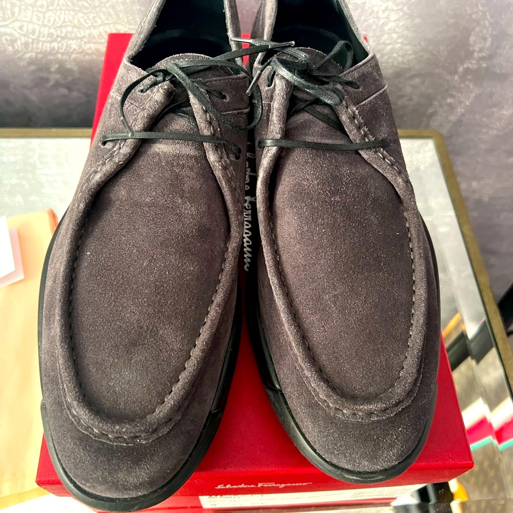 Salvatore Ferragamo Denzel Suede Shoes